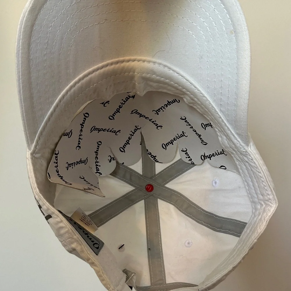 White Wabi Sabi Golf Cap NWT